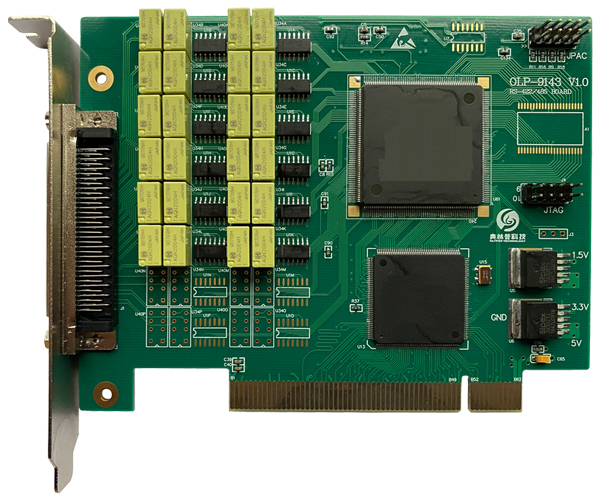 OLP-9143S，PCI，4通道，422同步串口模块